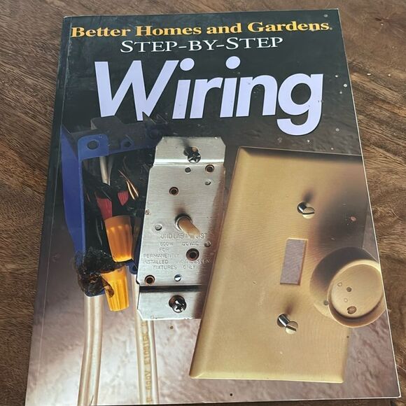 Better Homes and Gardens step-by-step Wiring book - Picture 1 of 5